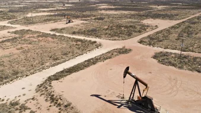 Permian Basin skyline