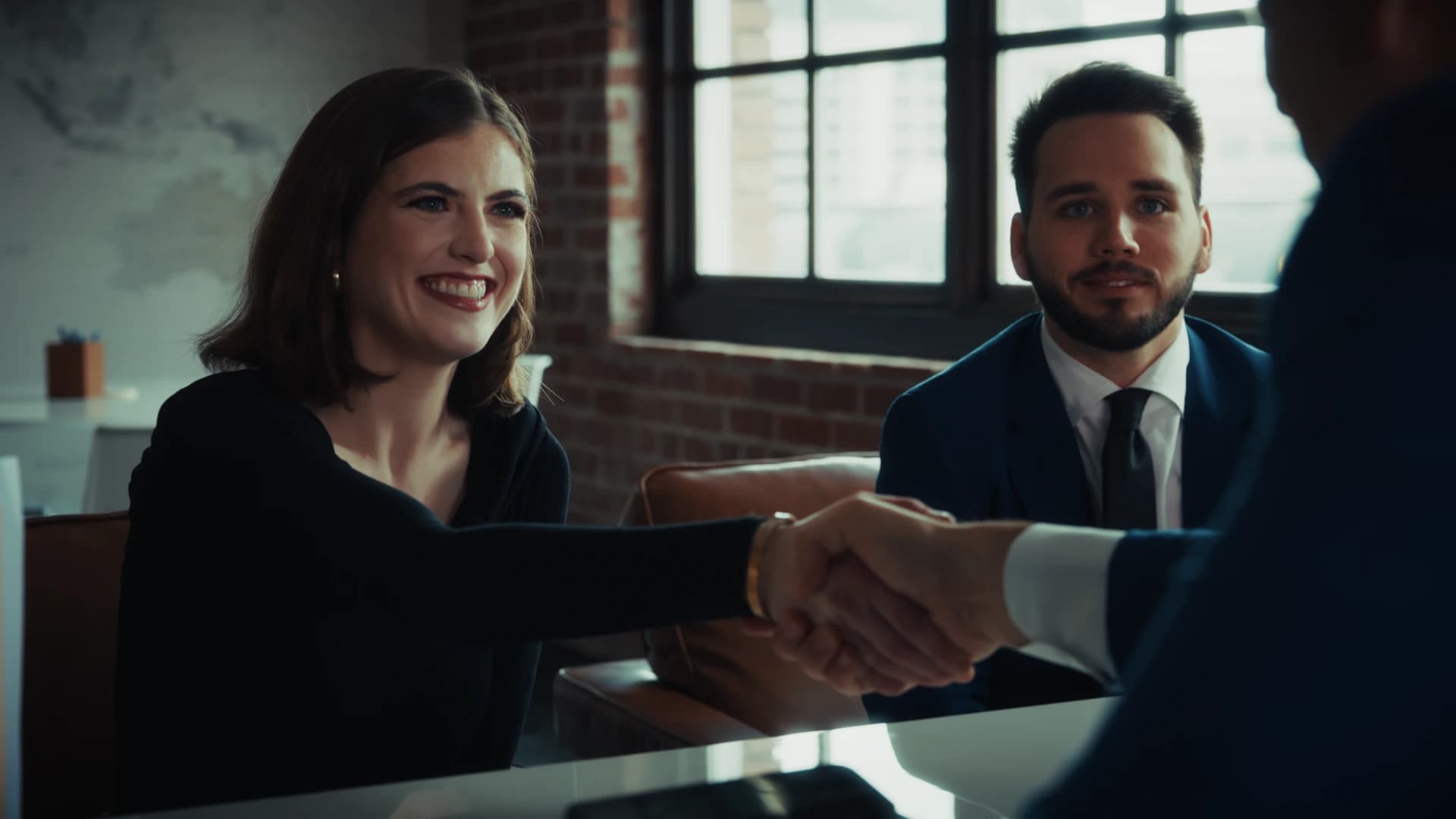 Partnership handshake